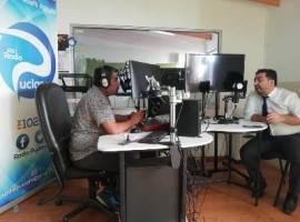 El Fiscal asistió a Radio Puclaro FM