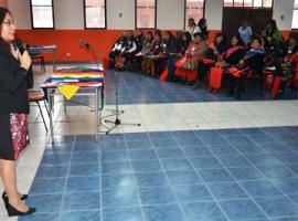 Cerca de 80 mujeres de la agrupación indígena conocieron la labor de la Fiscalía.