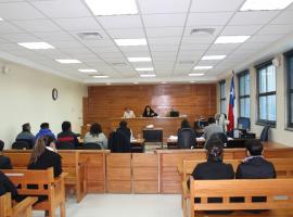 Juicio en el Tribunal Oral en lo Penal de Valdivia (foto de archivo)