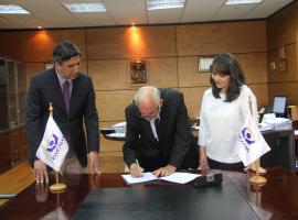 Firma de convenio