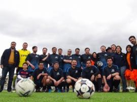 El partido se disputó en el Estadio Municipal de Coyhaique, en el marco de las actividades de celebración del Ministerio Público.