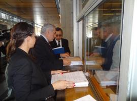 El Fiscal Regional Metropolitano Sur, Raúl Guzmán, junto al fiscal Claudio Orellana, presentaron la acusación