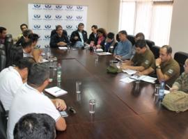 El fiscal regional de Atacama, Héctor Mella Farías, encabezó la importante reunión de coordinación referida al hallazgo de personas fallecidas.