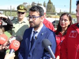 El fiscal Ibacache destacó la coordinación para el desarrollo de las diligencias de este caso.
