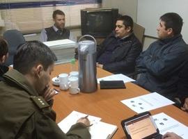 Reunión con Bomberos 