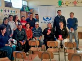 El fiscal (s) Nicolás Zolezzi fue el encargado de ofrecer esta actividad a los vecinos de la localidad.
