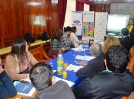 El taller fue dirigido a los periodistas y comunicadores sociales de la región del extremo norte.
