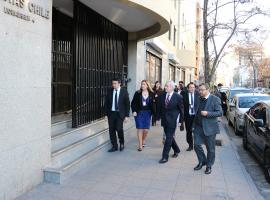 El fiscal regional sur, Raúl Guzmán, encabezó las diligencias en la Conferencia Episcopal.