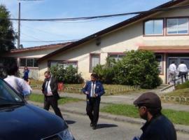 Fiscal Jefe de Puerto Varas, Daniel Alvarado, durante las diligencias efectuadas este miércoles 30 de noviembre.