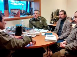 El fiscal Sergio Fuentes se reúne periódicamente con Carabineros para efectuar coordinaciones.