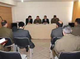La jornada de trabajo fue encabezada por el fiscal regional de Atacama, Héctor Mella Farías.