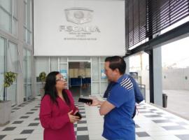 La fiscal de foco Jócelyn Pacheco a cargo de las investigaciones por el incendio del peaje.