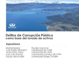 El tema principal de esta actividad académica será la corrupción pública como base del lavado de activos.