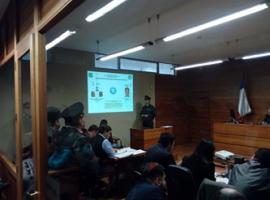 La audiencia se extendió por casi cuatro horas.