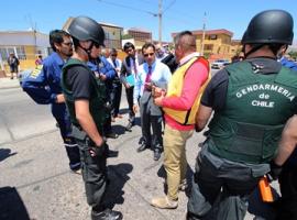 La diligencia fue dirigida por el fiscal jefe de la comuna Christian González Carriel.