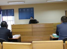 El control de la detención se efectuó este mediodía en el Juzgado de Garantía de Río Bueno.