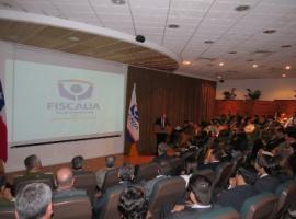 Fiscal Regional Cristián Aguilar en su última cuenta pública