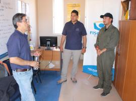 La oficina provisoria fue visita este lunes por el fiscal regional de Atacama, Héctor Mella Farías.