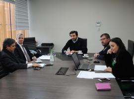 Durante la cita, compartieron información para la concreción de este proceso.
