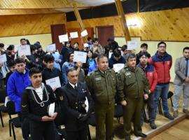 Este logro se suma a los 110 jóvenes capacitados este año en Coyhaique.