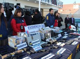 La operación fue realizada de manera conjunta entre Fiscalía Occidente, PDI y Aduanas.