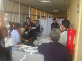 En el Hospital Regional se realizó en su momento el control de detención del imputado.