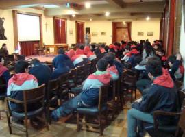 La exposición estuvo a cargo del fiscal Víctor Vidal