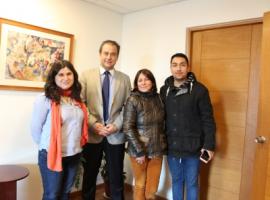 El Fiscal Regional Marcos Emilfork se reunió hoy con integrantes de la Fundación Emilia.
