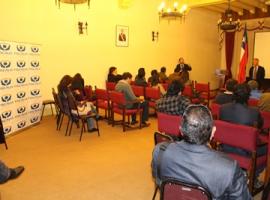 El gremio del comercio sostuvo reuniones con el Fiscal Regional, Adrián Vega y el fiscal jefe de La Serena, Marcial Pérez.