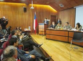 Por casi 30 minutos expuso el Fiscal regional, Cristan Paredes.