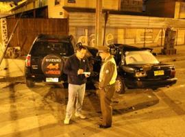 Las diligencias del caso fueron dirigidas en el lugar del accidente por el fiscal Christian González.
