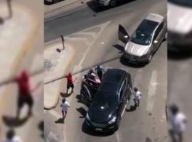 Imagen del video de los hechos ocurrido en febrero de este año.