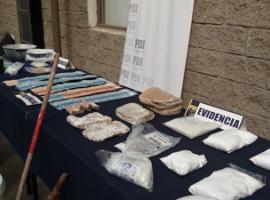 Se incautaron 28 kilos de pasta base.