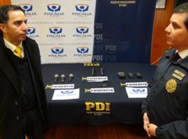 Las diligencias fueron coordinadas por el fiscal Alvaro Sanhueza, quien solicitó diligencias a la BIRO de la PDI.