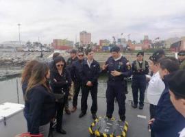 Los Fiscales antidrogas de Arica coordinaron diversas acciones con la Armada, para enfrentar el narcotráfico marítimo.