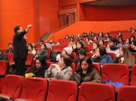 En la primera parte de la capacitación intervino el fiscal jefe de Copiapó, Christian González Carriel.