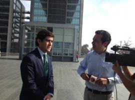 El Fiscal Claudio Suazo, de la Fiscalía de Flagrancia.