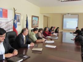 Aspecto de la Reunión del Consejo Regional de Seguridad