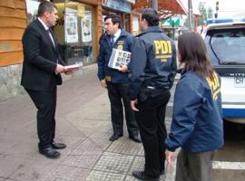 Las diligencias fueron encabezadas por el fiscal jefe de Coyhaique, Luis González.