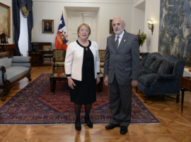 Presidenta de la República y Fiscal Nacional