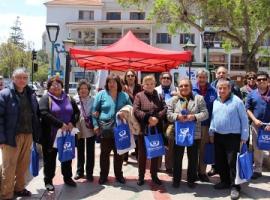 La Fiscalía atendió consultas de los adultos mayores.