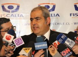 Fiscal Nacional Sabas Chahuán durante esta mañana