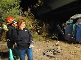 La Fiscal de San Fernando, Teresa Gaete, coordinó el trabajo con personal especializado de Carabineros.