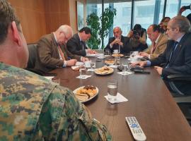 Reunión Fiscal Nacional junto a Fiscales Regionales Metropolitanos y el Comandante Francisco Rocha