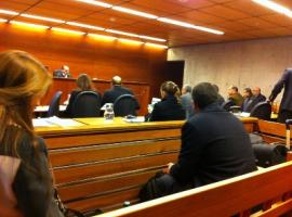 El fiscal José Ramírez expuso ante el tribunal los detalles de la acusación.