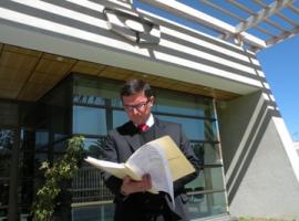 Fiscal de Vicuña, Eduardo Yáñez, encabezó la reunión.