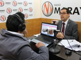 El fiscal estuvo por cerca de una hora entregando importante información a la comunidad regional.
