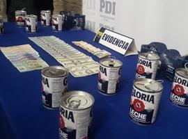 Eran cerca de 6 kilos de cocaína en estado líquido la sustancia que finalmente les fue incautada.