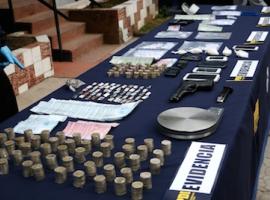 Más de 2 mil dosis de droga fueron decomisadas.