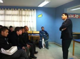 El Fiscal Claudio Álvarez estuvo a cargo de la actividad